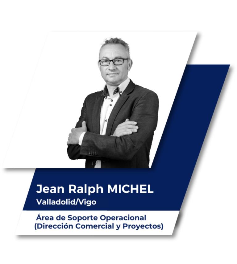 Jean Ralph Michel. Área de Soporte Operacional (Dirección comercial y Proyectos)